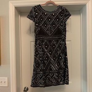 Adrianna Papell Sequin Dress